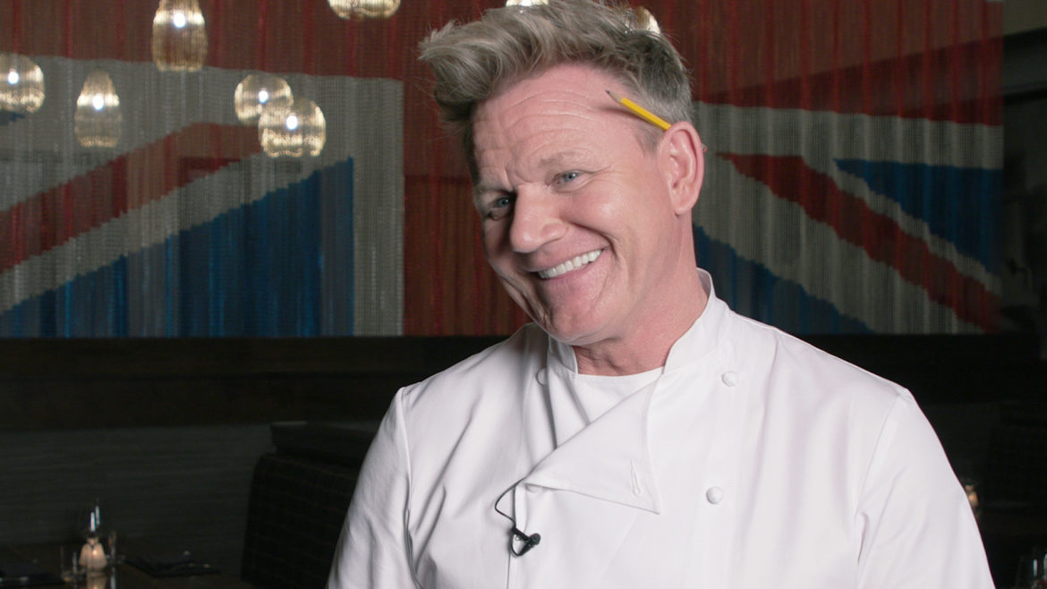 Celebrity chef Gordon Ramsay