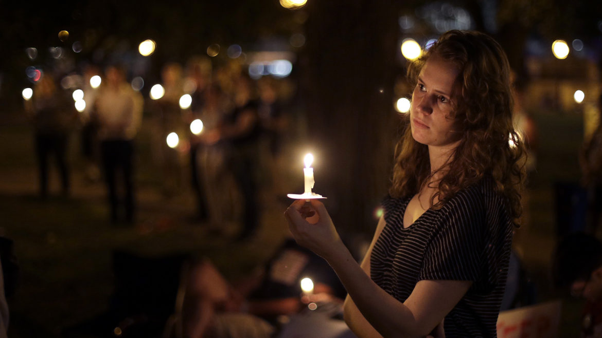 immigration rally in Kansas City, MO in 2019