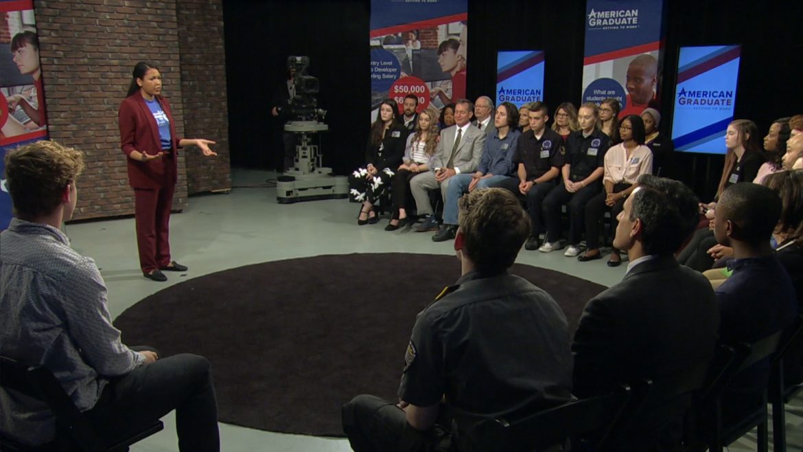 Kansas City area high school students recently gathered to discuss their futures as a part of the “American Graduate: Getting to Work” initiative.