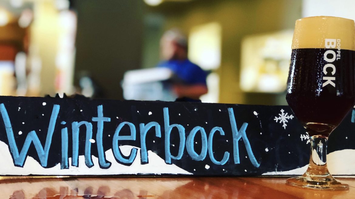 KC Bier Co.'s seasonal Winterbock.