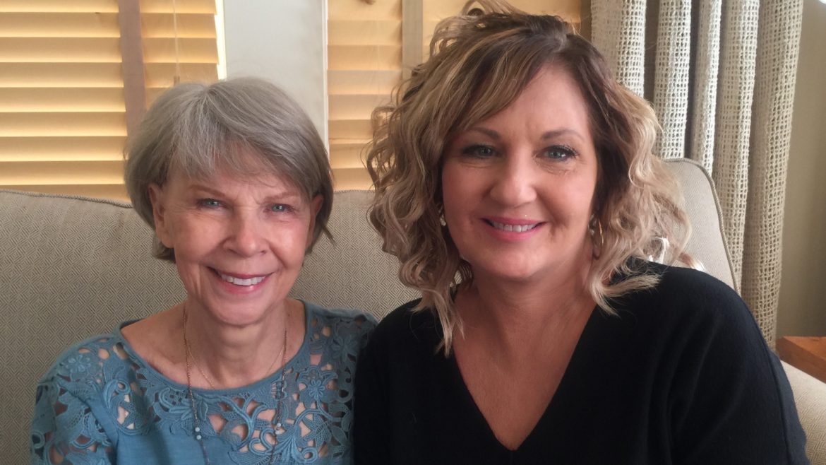 Pat McKinzie and Kathy Waddle.