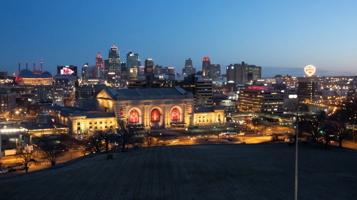 Dawn over downtown Kansas City
