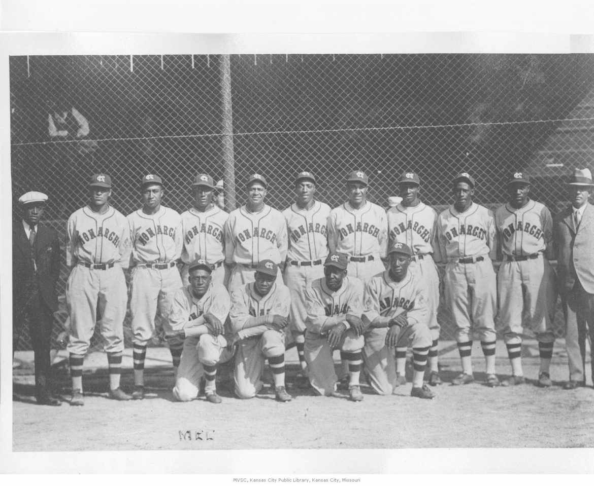 Kansas City Monarchs team photo from 1934