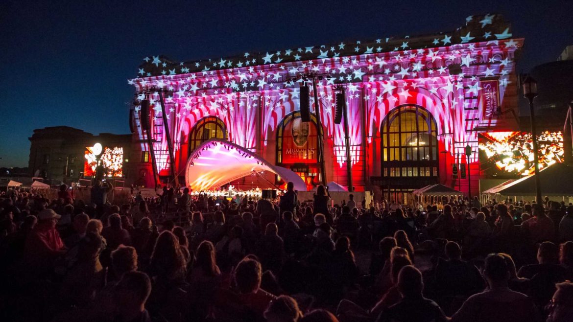 Celebration at the Station