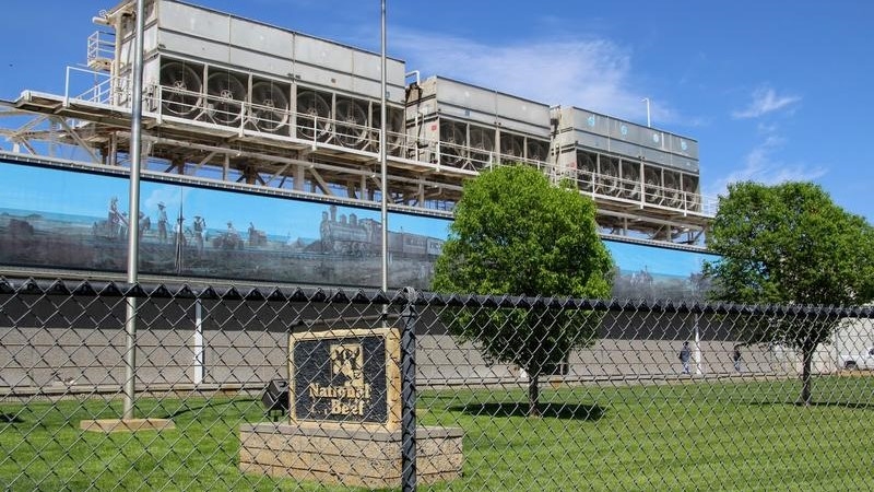 National Beef plant in Dodge City, Kansas