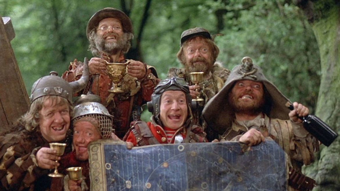 A scene from director Terry Gilliam's "Time Bandits."