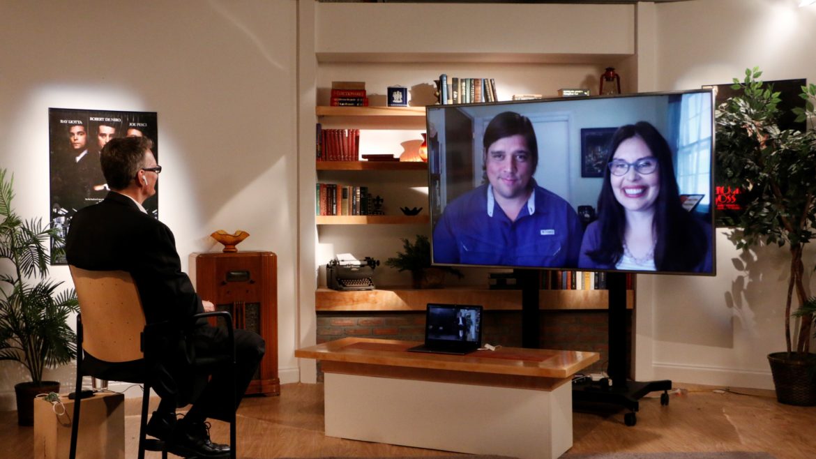 Filmmakers Jeremy Osbern and Misti Boland appear on 'Art House.'