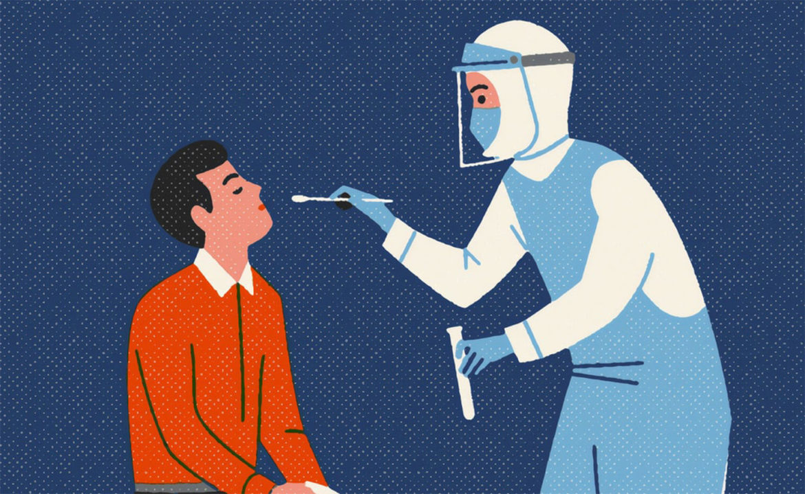 COVID testing is available through drive-through clinics