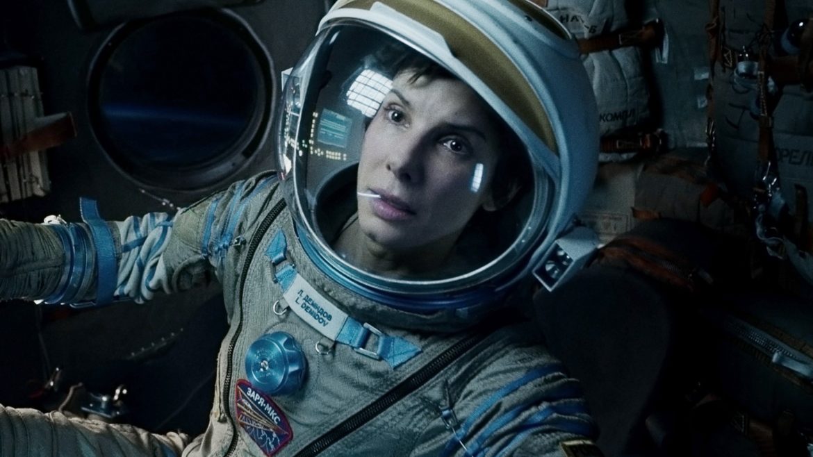 Sandra Bullock in "Gravity."