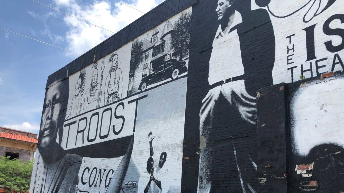 A mural on Troost Avenue.