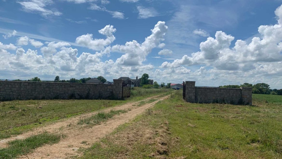 House near a proposed "agrihood."