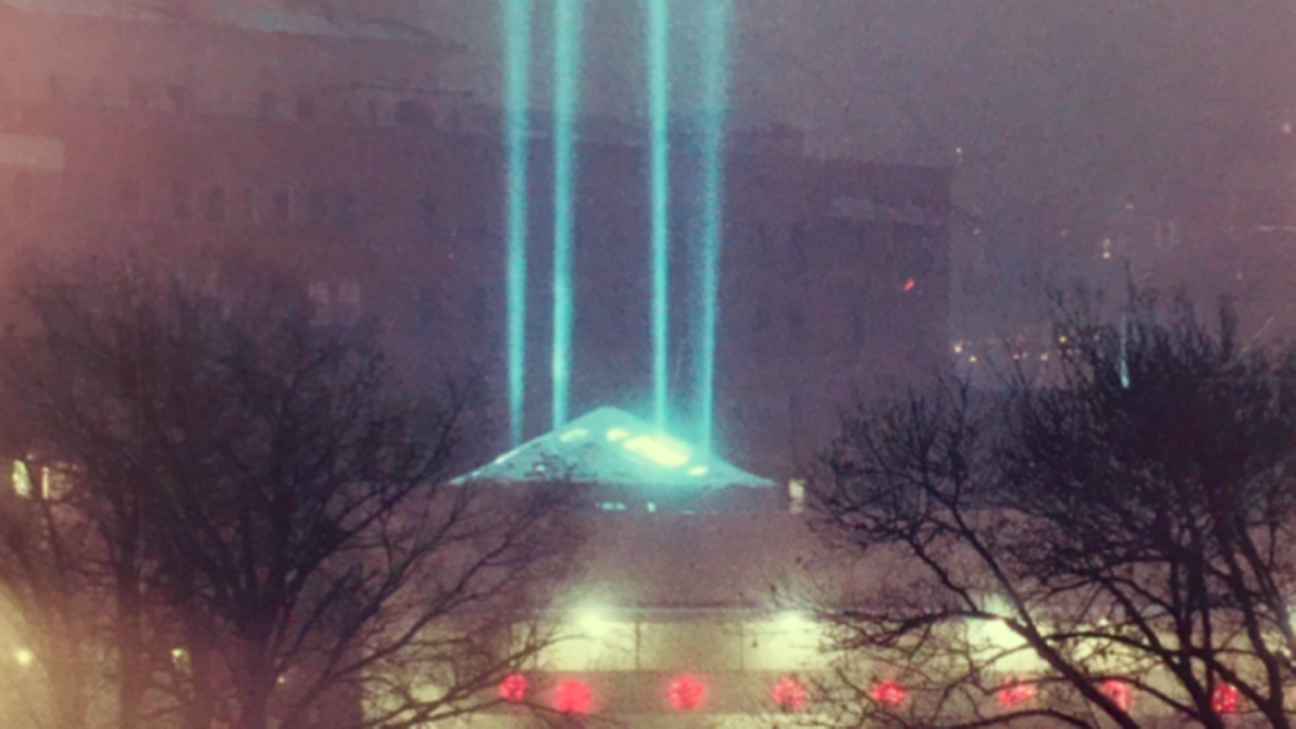 Steeple of Light at Community Christian Church