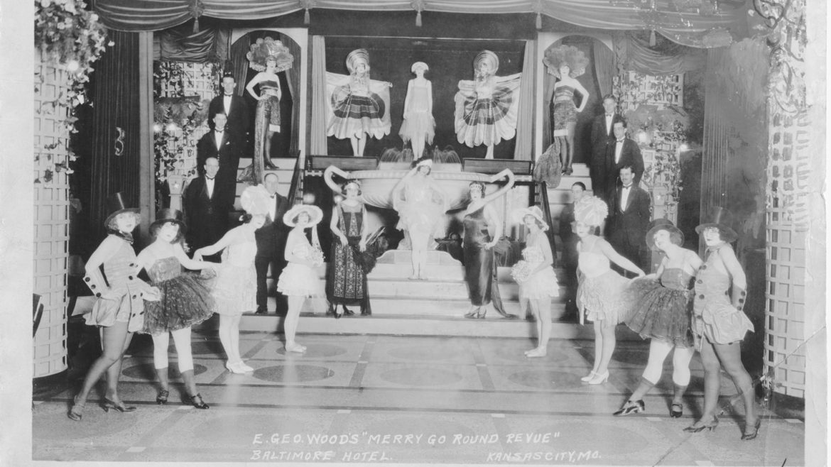 This is an interior view of the Baltimore Hotel, once owned by the Dean family. (Missouri Valley Special Collections)