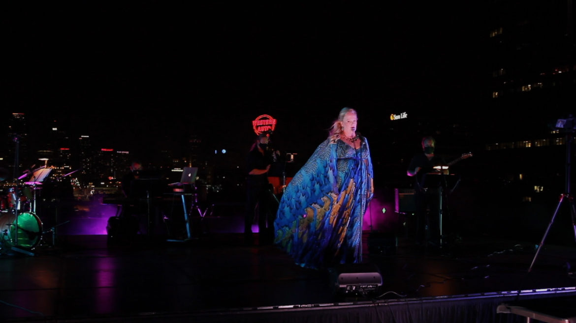 Singer Melinda MacDonald performs Stephen Sondheim's "Send In The Clowns."