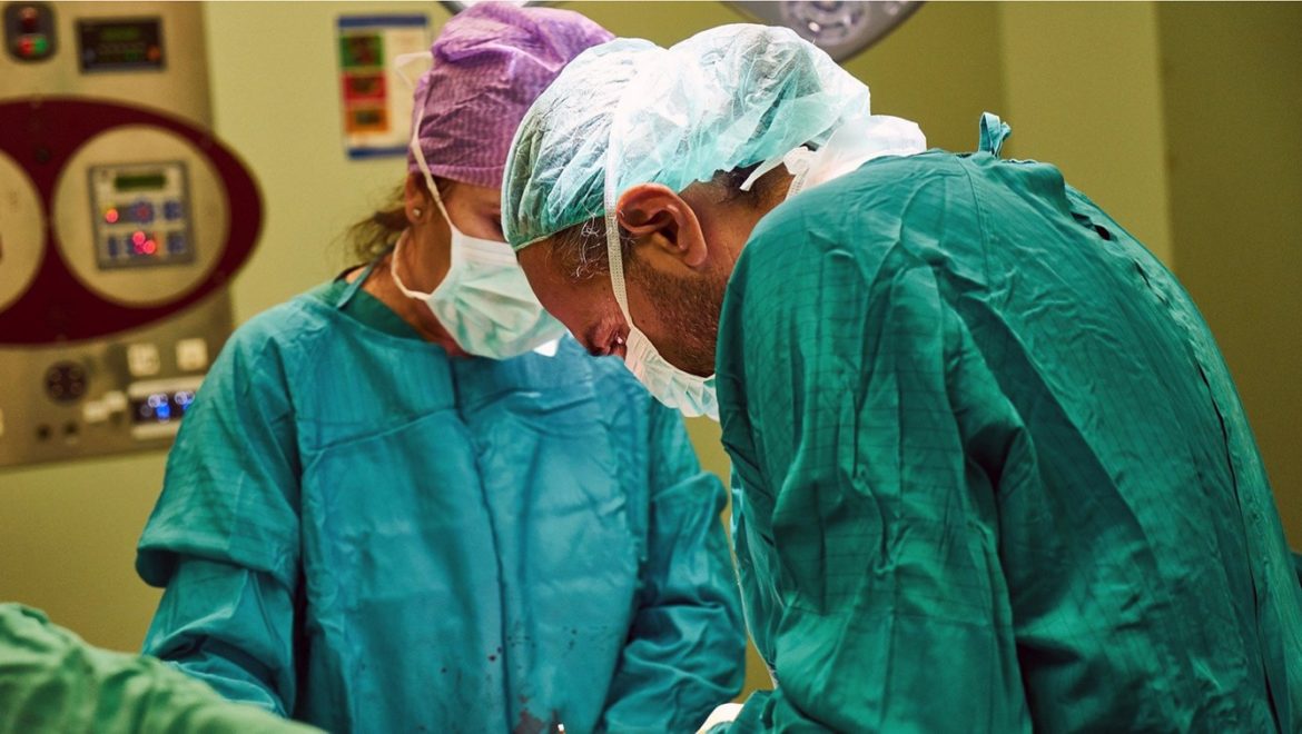 Hospital operating room.