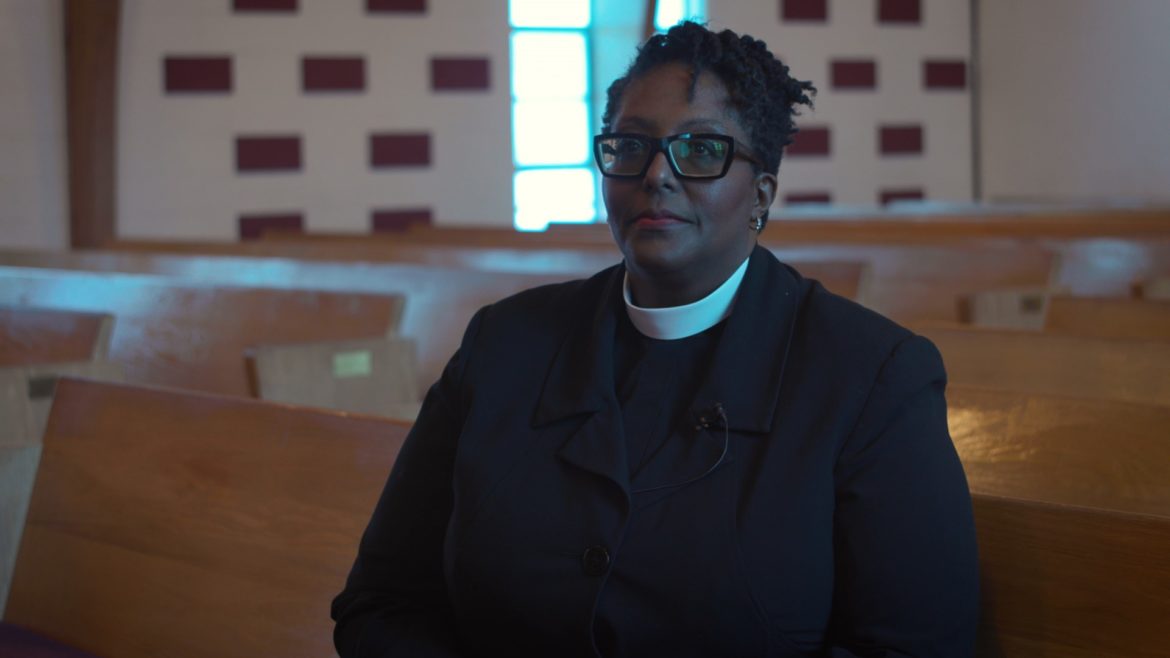 Rev. Dr. Karla Cooper at Allen Chapel AME Church
