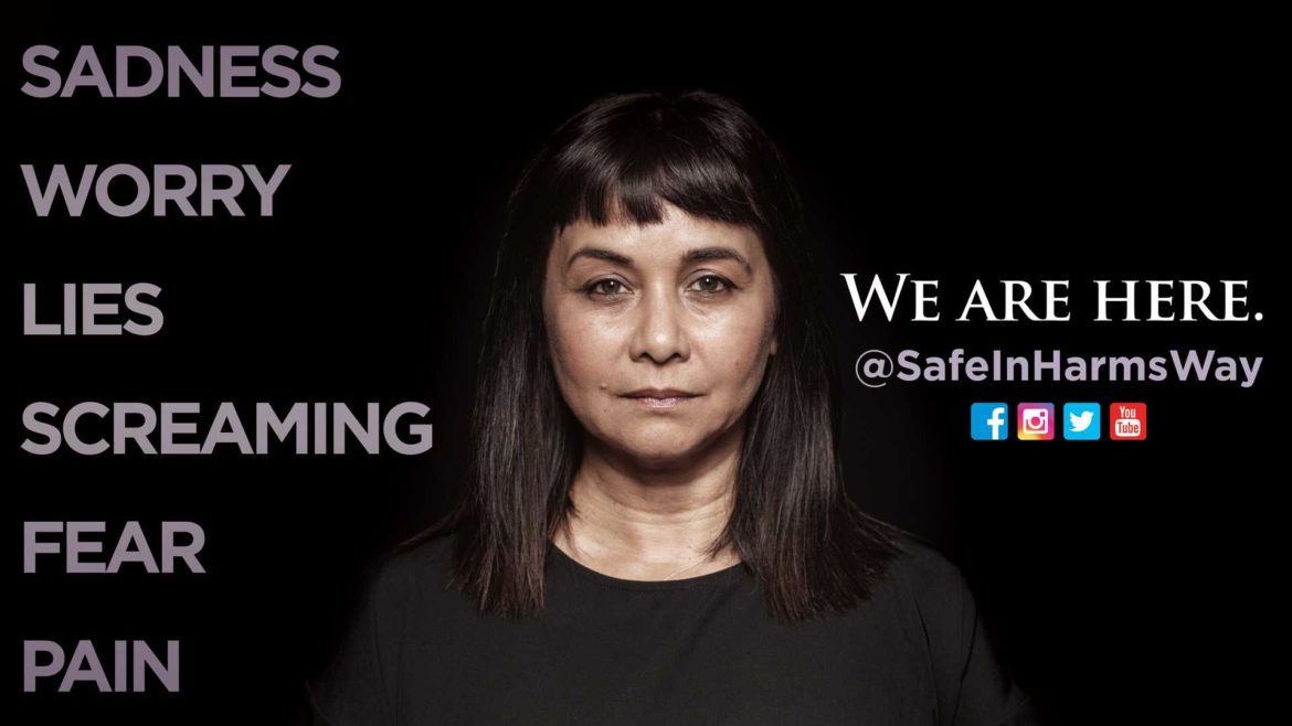 Safe in Harm’s Way partnered with the Out of Home Advertising Association of America to create billboards to reach survivors of domestic abuse.