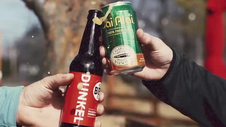 KC Bier Co. placed a tasty Super Bowl bet with a Tampa brewery.