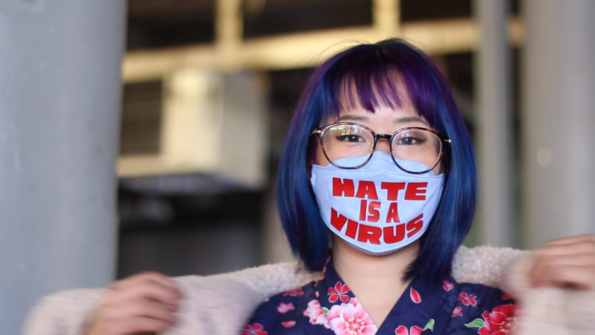 "Our goal as a coffee shop and our goal as Asian Americans is to have unity with Asian people here and people of other colors to unify everybody," said Cafe manager Madoka Koguchi. (Nicole Dolan | Flatland)