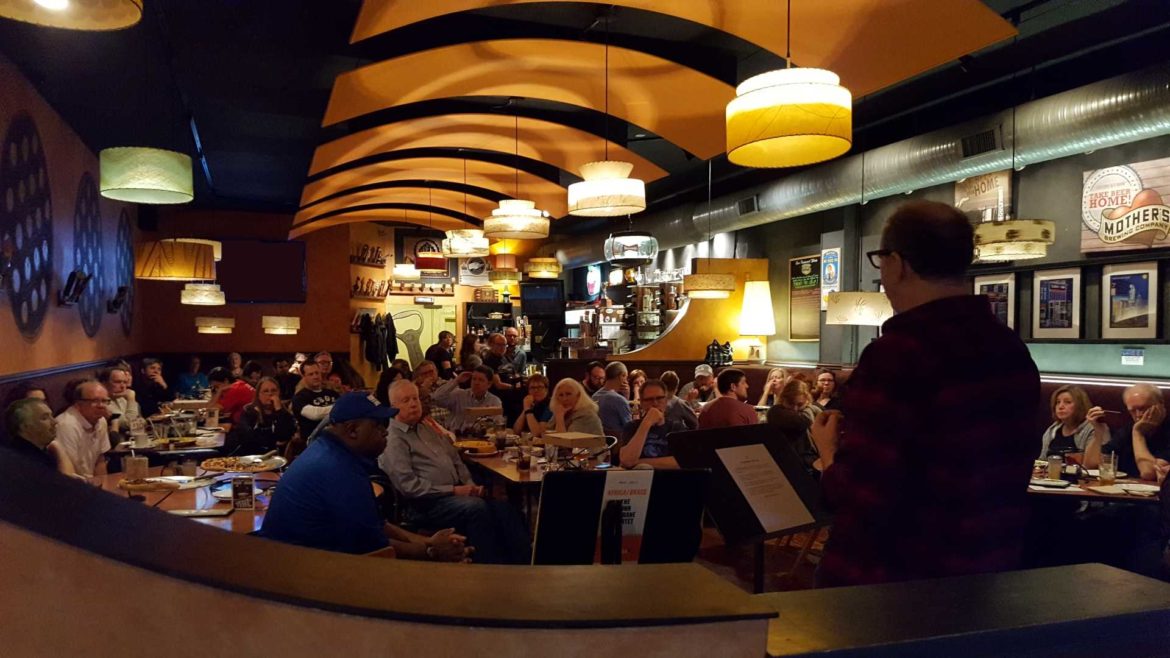 Waldo Pizza's Tap Room hosted Listyn KC events for several years prior to the COVID-19 pandemic.