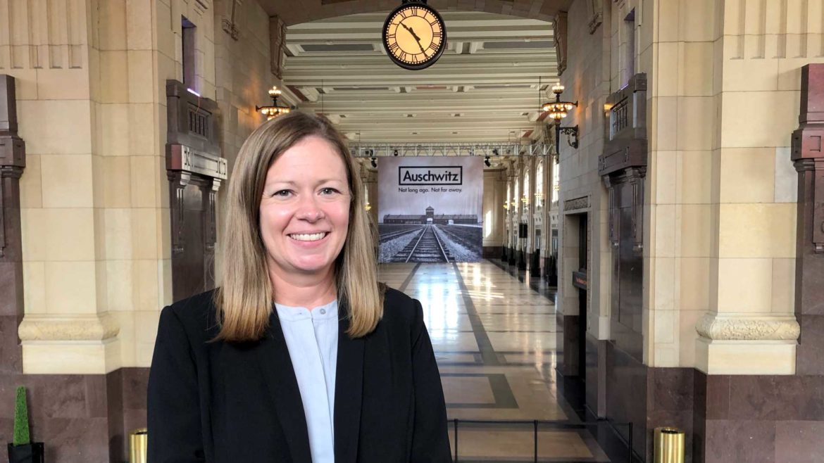 Jessica Rockhold, executive director of the Midwest Center for Holocaust Education.