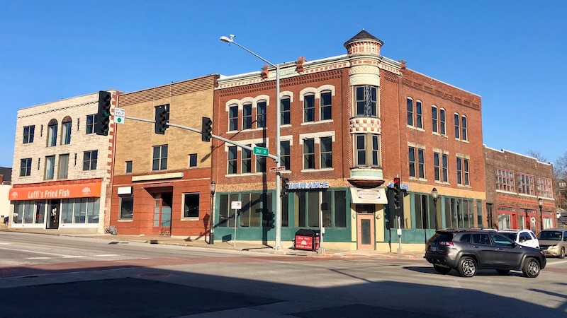 The northeast corner of 31st and Main streets where the 115-year-old Jeserich building is located.