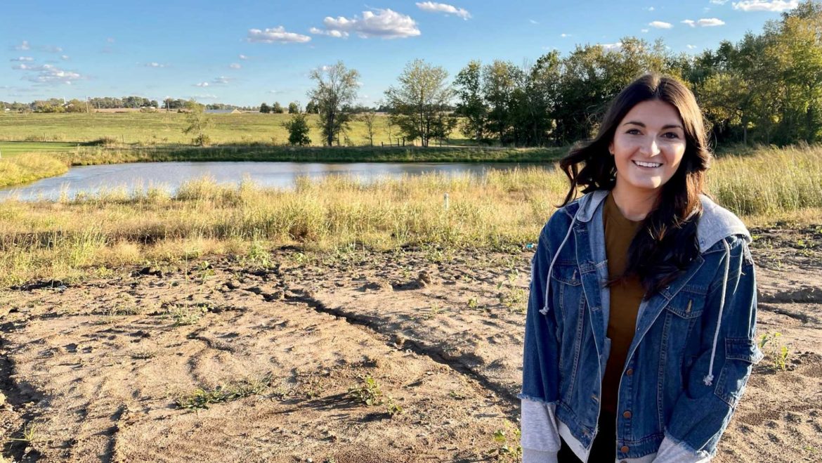 Ally Garton and her fiancé are building a house in Basehor, Kansas.