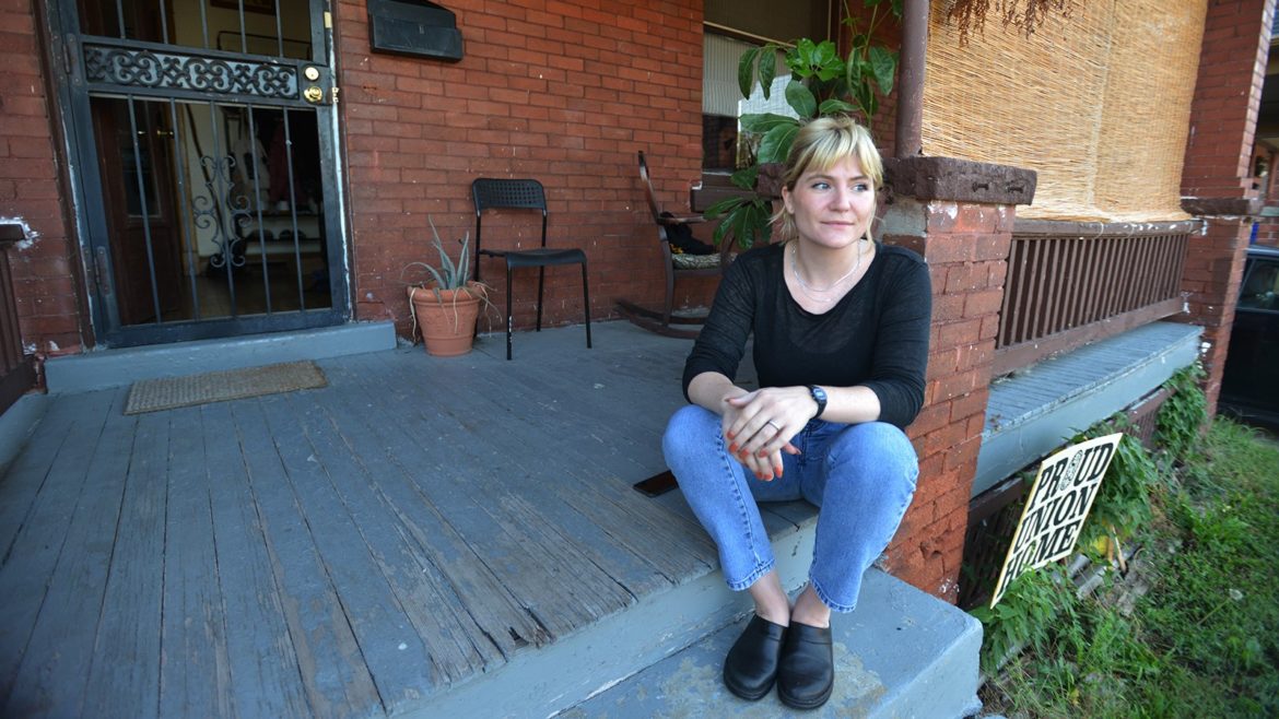 Wilson Vance grew up in an apartment at 41st and Warwick. She can't afford to rent in that part of midtown any more. Now she hopes she can stay in her new home further east.