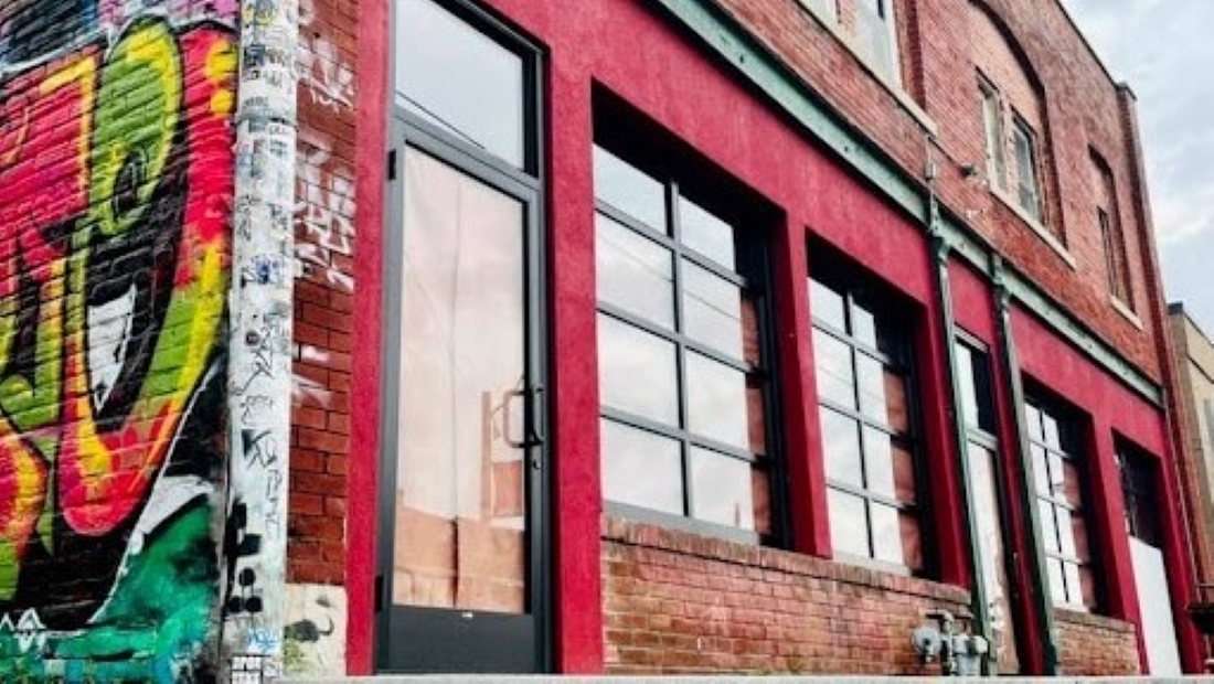 Exterior view of the new Border Brewing Co. space.