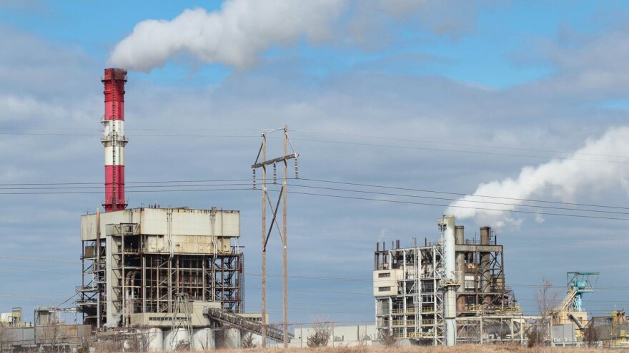 Evergy's Lawrence Energy Center.