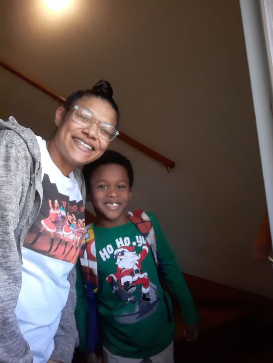 Vanessa DeMoss and her son have received SNAP benefits for almost seven years, but DeMoss is bracing to lose her benefits soon.