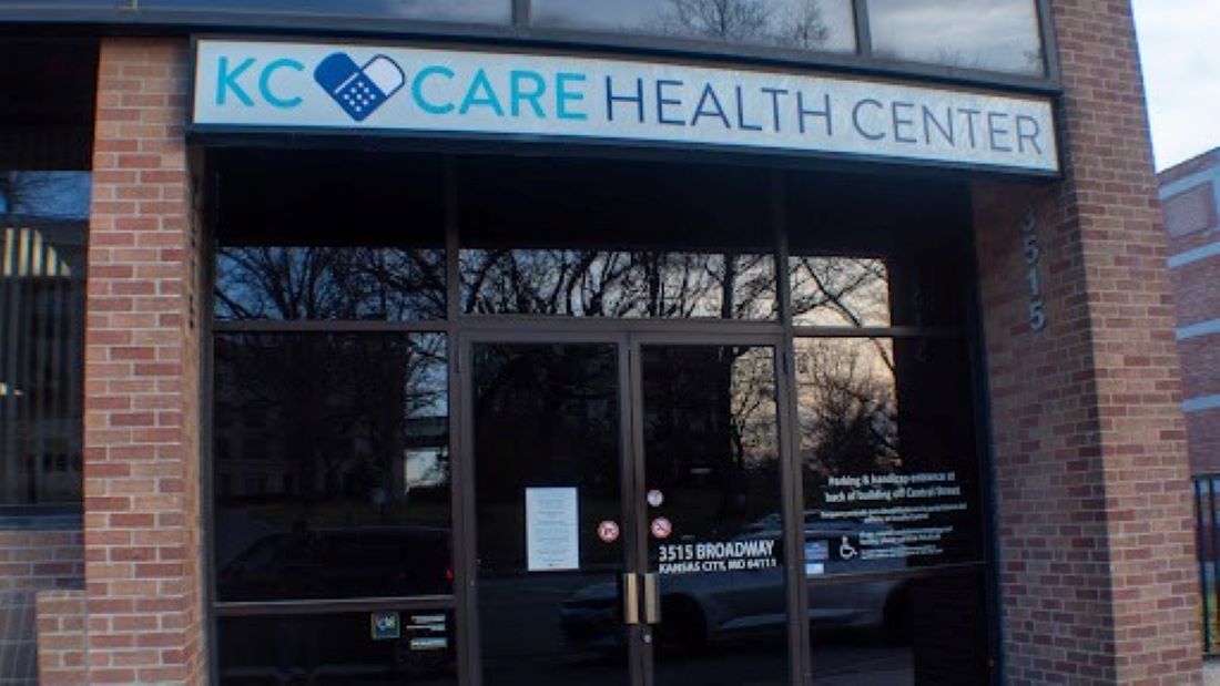 The Broadway location of the KC Care Health Center in Kansas City, Missouri.