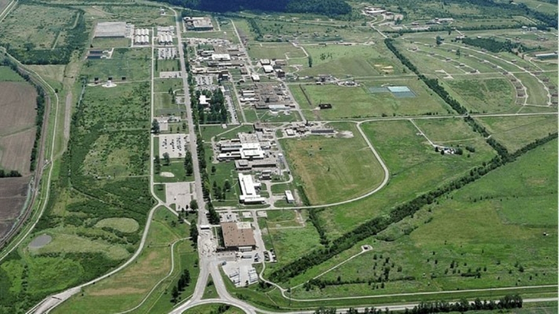 An aerial view of the Lake City Army Ammunition Plant in Independence, which sprawls across almost 4,000 acres.