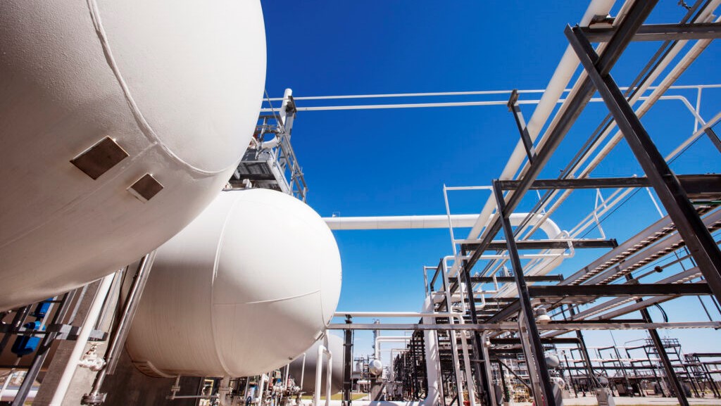 Natural gas pipeline facilities.