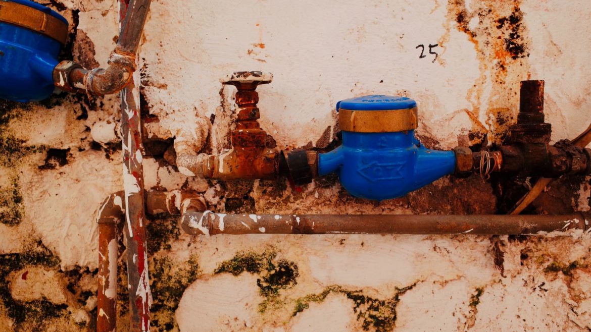 Deteriorated water lines.