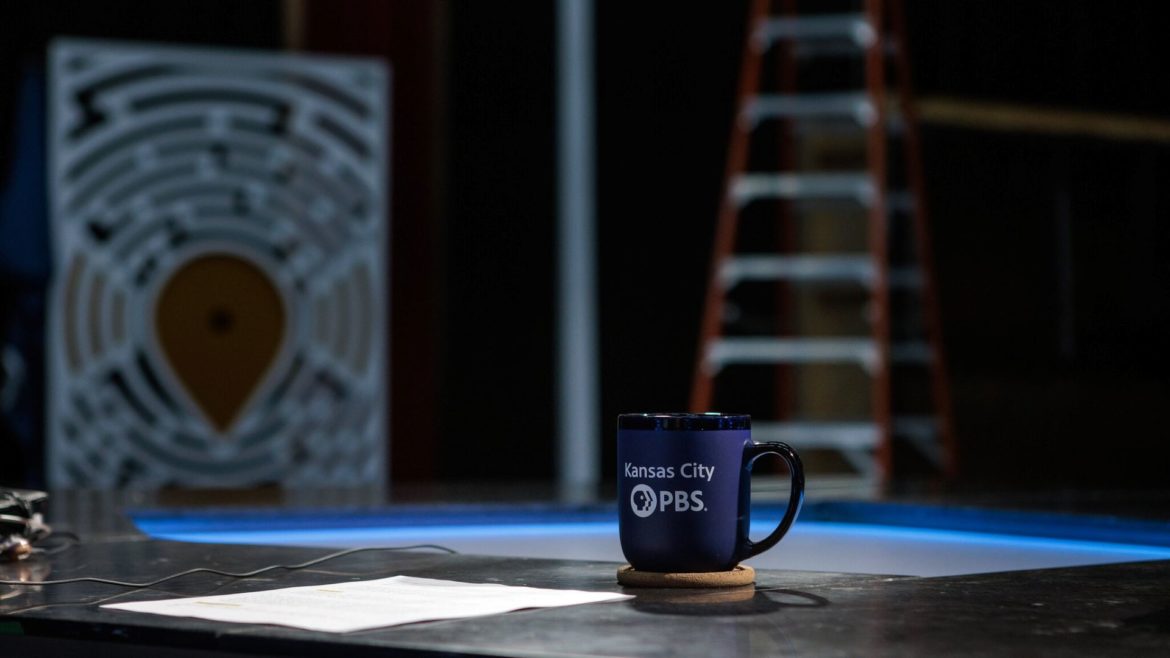 Kansas City PBS television studio.
