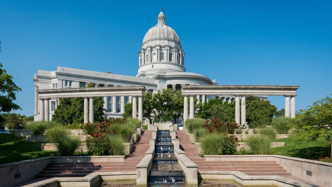 Missouri State Capitol in Jefferson City.