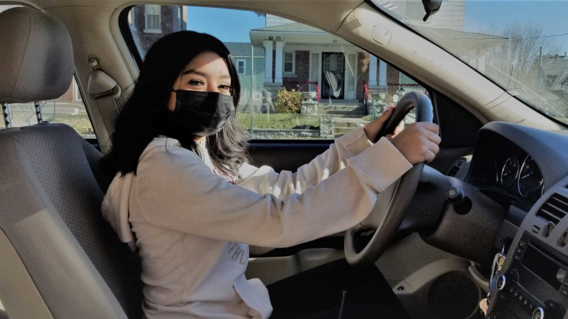 Ulisa Arreola-Campos says she couldn't have gotten her driver's permit without help from the Police Athletic League in Kansas City, Kansas.