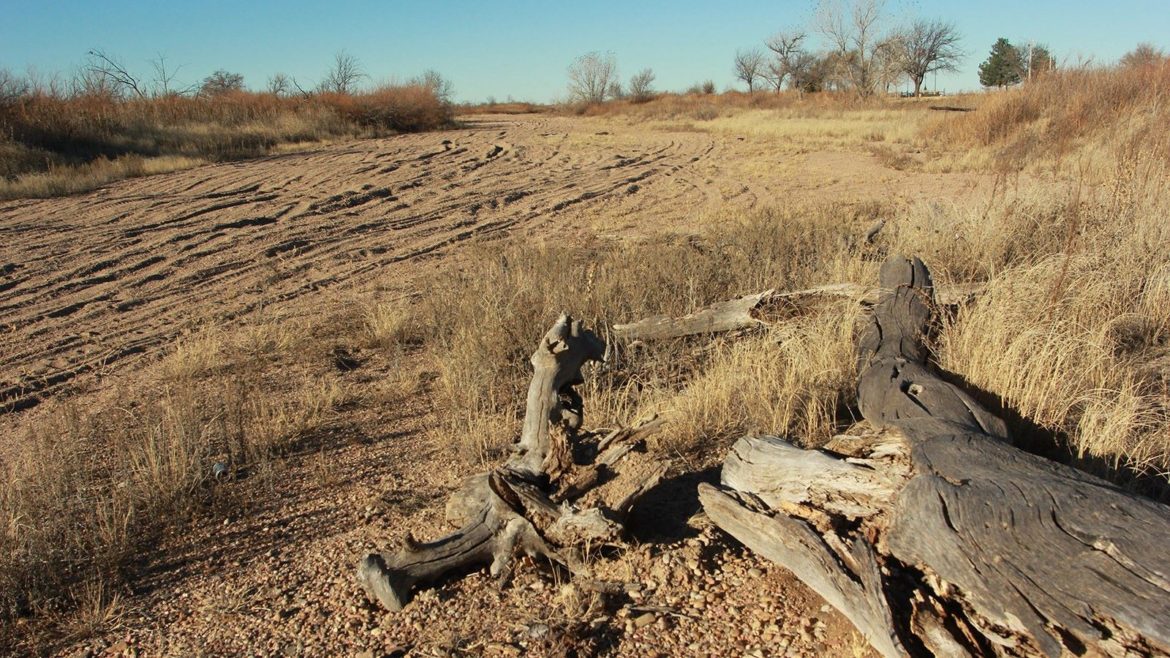 Santa Fe Trail crossing at Cimarron. The Ogallala aquifer groundwater levels in much of western Kansas started dropping in the 1950s as pumping increased, according to the Kansas Geological Survey.