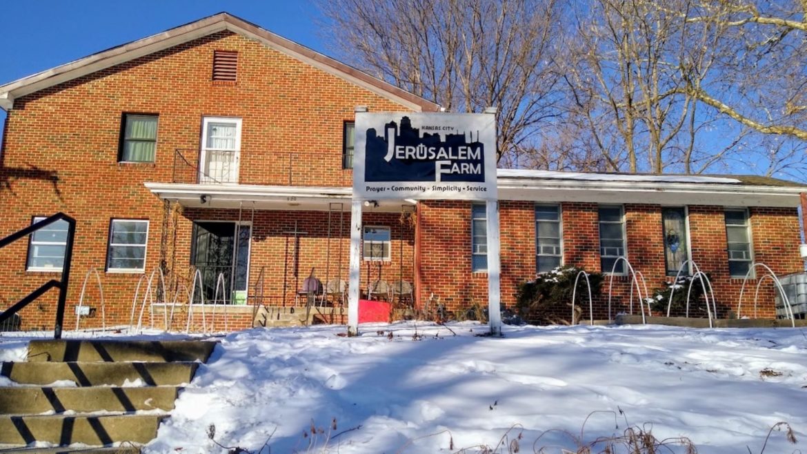 Jerusalem Farm’s main building at 520 Garfield Ave. in Kansas City.