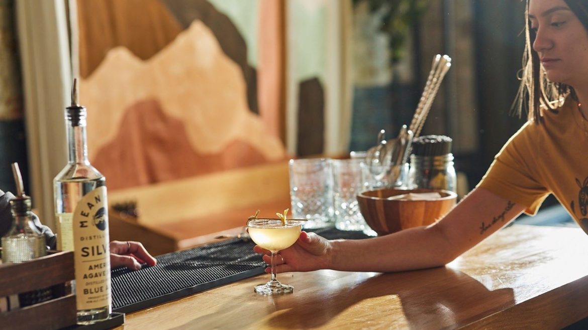 Mean Mule Distilling Co.'s tasting room offers a variety of agave-based spirits.