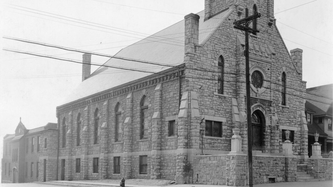 Our Lady of Guadalupe stands at 901 W. 23rd Street, today known as Avenida Cesar E. Chavez.