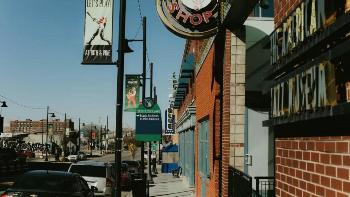 Kansas City's Historic 18th & Vine Jazz District, where the JuneteenthHeritage Festival is set to take place.