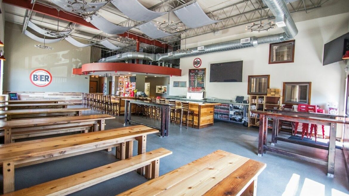 Interior of KC Bier Co.
