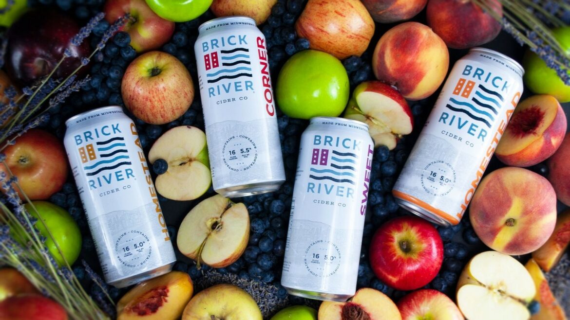 Four Brick River ciders.