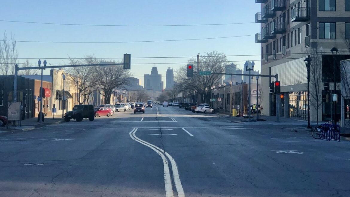 The recommended route for a North Kansas City streetcar extension would run along Swift Street.
