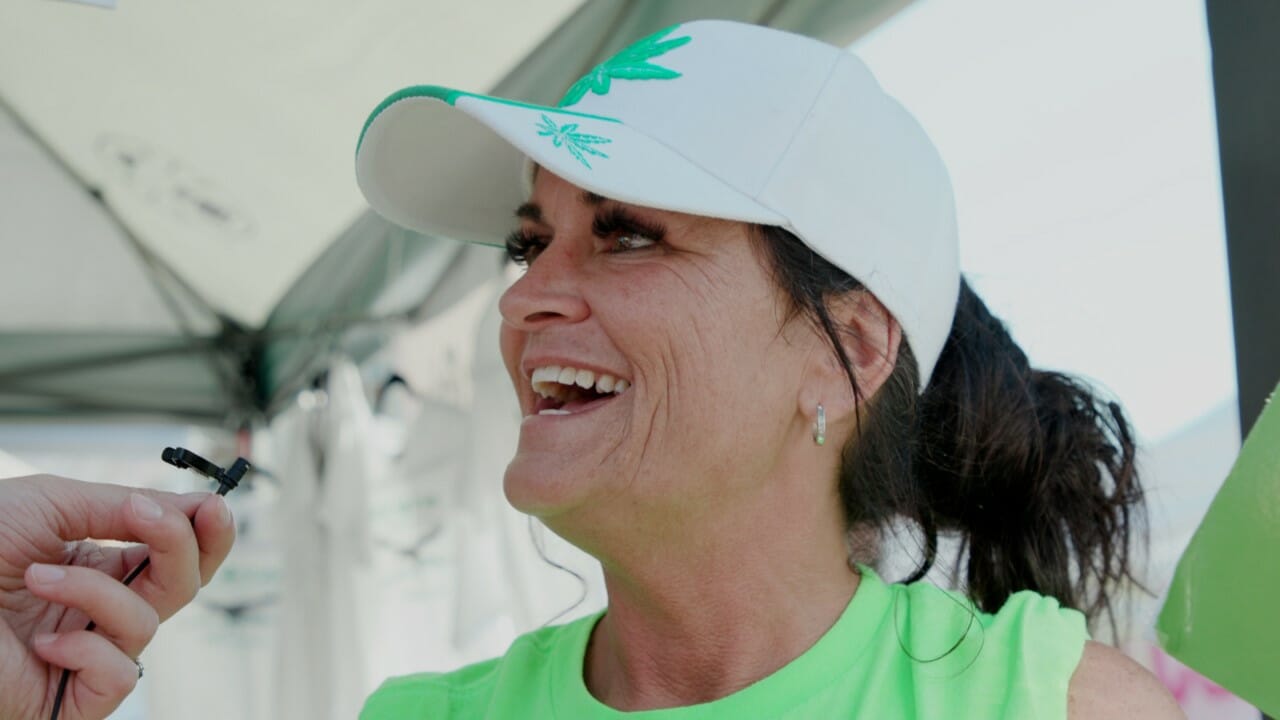A vendor of infused baked goods at KC Cannafest.