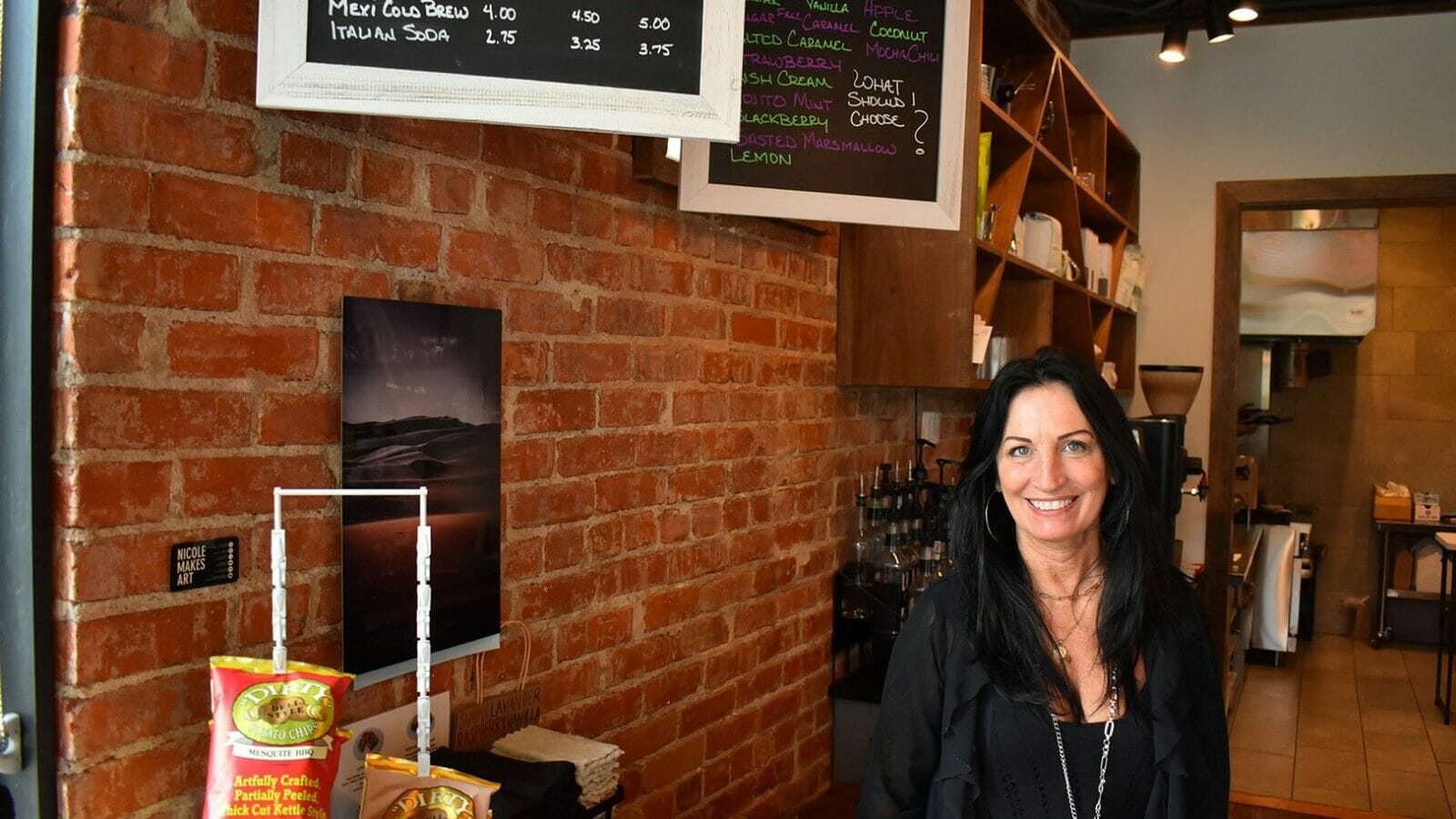 Co-owner Deana Bellamaganya at Core Coffee & Eatery.
