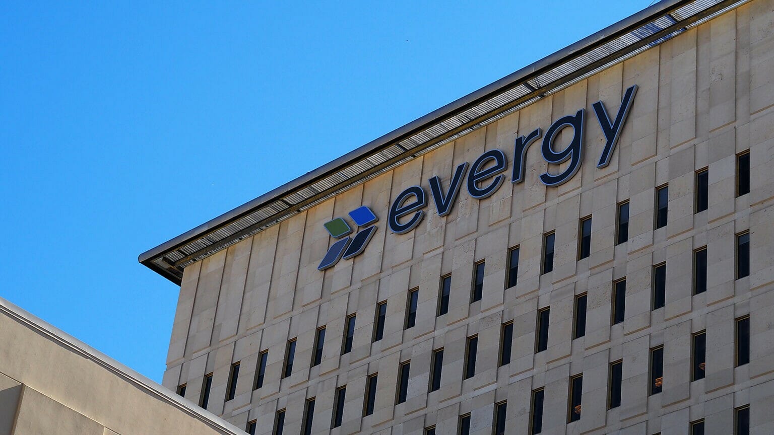 Evergy offices in downtown Topeka, Kansas.