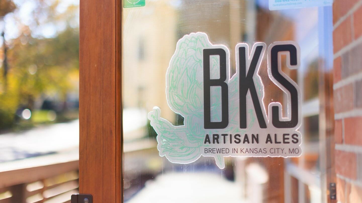 Open door at BKS Artisan Ales.